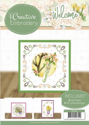 Creative Embroidery 23 CB10023 Jeanine Welcome Spring