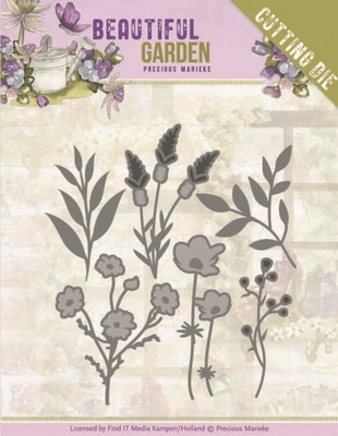 Marieke Beautiful Garden Dies PM10207 Flower Bouquet
