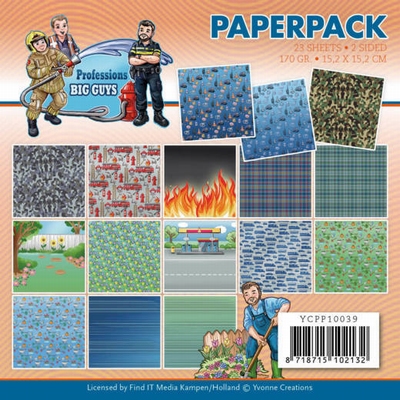 Yvonne Big Guys Professions YCPP10039 Paperpack