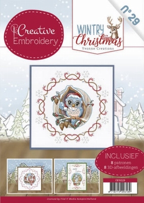 Creative Embroidery 29 CB10029 Yvonne Wintery Christmas