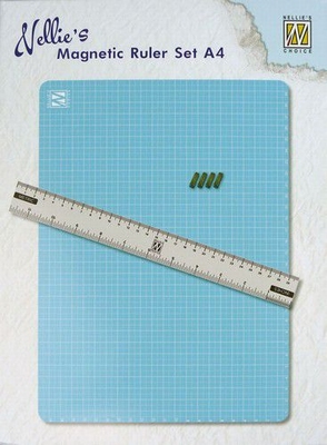 Nellie‘s Choice MAGM001 A4 Magnetic Ruler set