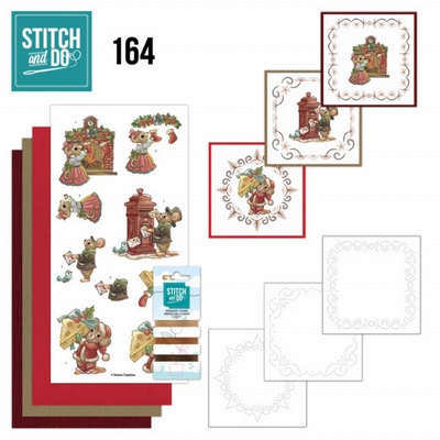 Stitch and Do borduursetje STDO164 Have a Mice Christmas