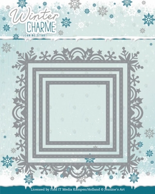 Jeanine's Art Dies JAD10142 Winter Charm Snowflake Nesting