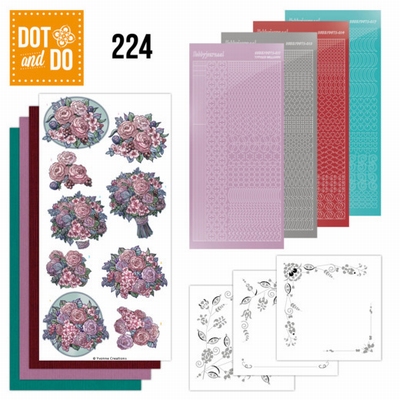 Dot and Do DODO224 Stylish Flowers - Sweet Bouquet