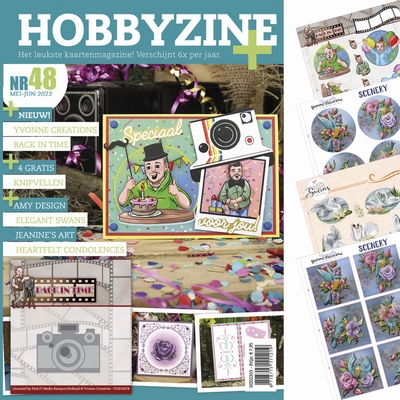 Hobbyzine Plus 48 + 4 gratis knipvellen + Die YCD10278