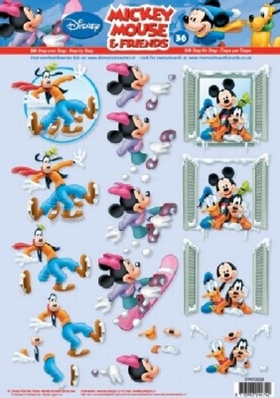 A4 Knipvel Studio Light Disney Mickey Mouse & Friends 36