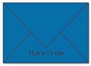 1 Enveloppe cArt-us 0427 aquablauw