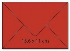 1 Enveloppe cArt-us 0549 terracotta