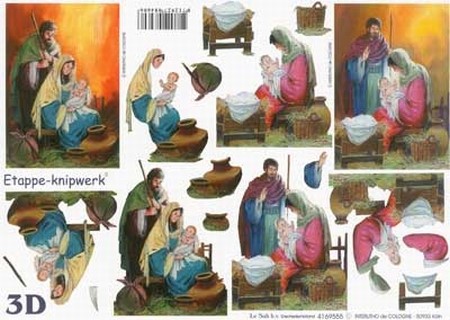 A4 Knipvel Le Suh 4169555 Geboorte van Jezus