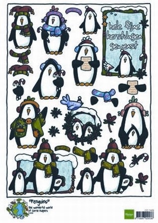 MD A4 Knipvel Corrie Kuipers Co7409 Penguins