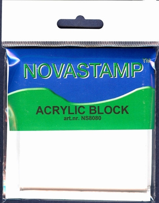 Acrylic block Novastamp NS8080