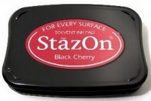 Stempelkussen StazOn 022 Black Cherry
