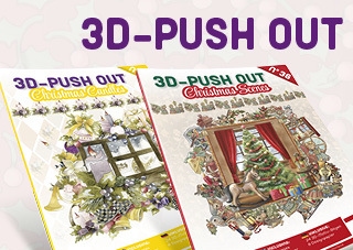 3D Push out boeken